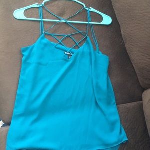 Cami tank top with cute strappy designs